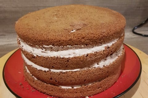 Cliquez pour zoomer ! Layer cake Kinder Bueno Thermomix par carole_75