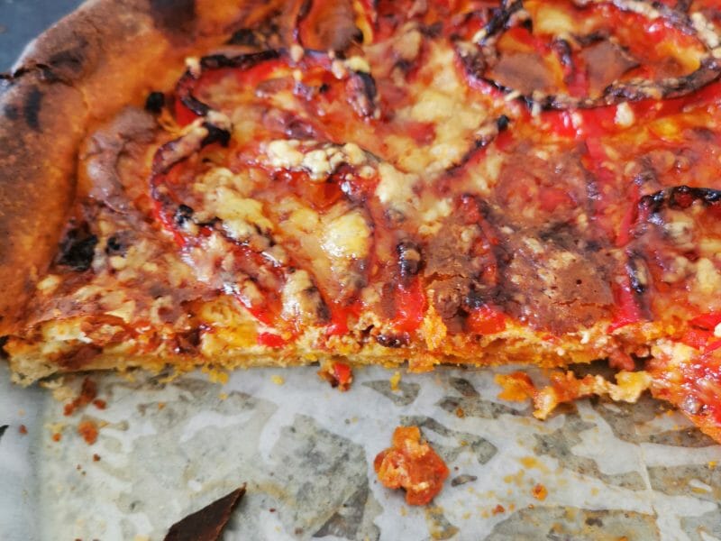 Cliquez pour zoomer ! Quiche poivrons et chorizo Thermomix par Morgane