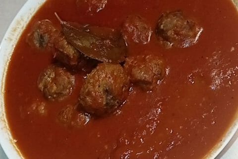 Cliquez pour zoomer ! Boulettes de viandes à la sauce tomate Thermomix par ratibou