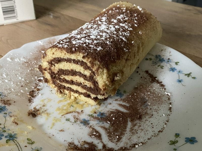 Cliquez pour zoomer ! Roulé au nutella Thermomix par emilie56130