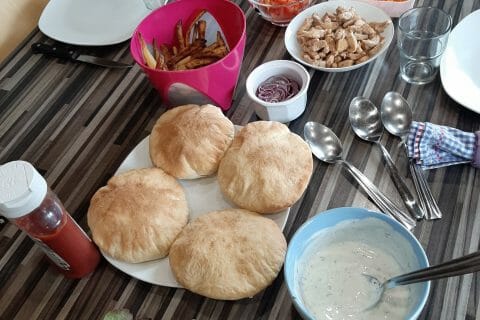 Cliquez pour zoomer ! Pain pita Thermomix par Lucie