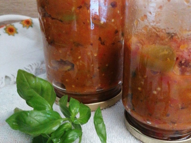 Cliquez pour zoomer ! Caponata sicilienne Thermomix par tifille