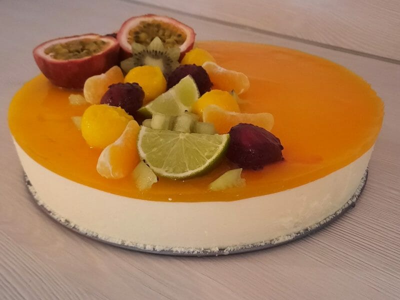 Cliquez pour zoomer ! Bavarois aux fruits de la passion Thermomix par lauraa0701