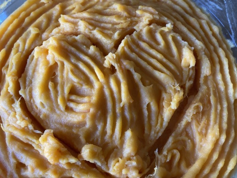 Cliquez pour zoomer ! Purée de pommes de terre et patates douces Thermomix par magalie_21