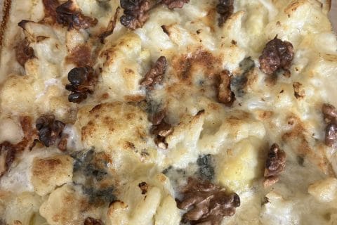 Cliquez pour zoomer ! Gratin de chou-fleur au gorgonzola et aux noix Thermomix par soniadu30