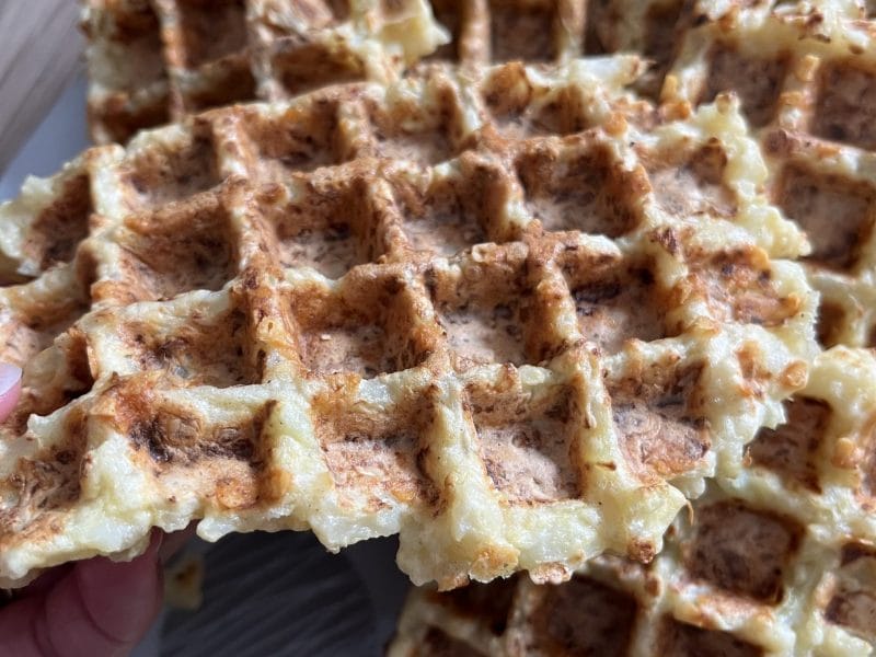 Cliquez pour zoomer ! Galettes de chou-fleur et sauce yaourt Thermomix par soniadu30