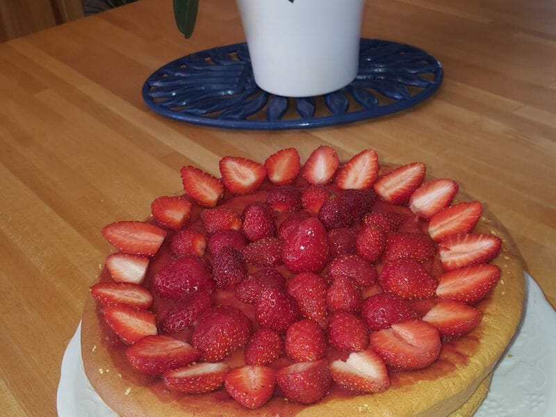 Cliquez pour zoomer ! Shortcake aux fraises Thermomix par boussfab