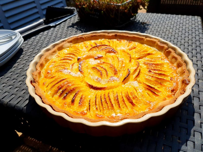 Cliquez pour zoomer ! Tarte normande aux pommes Thermomix par boussfab
