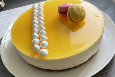 Cliquez pour zoomer ! Bavarois au citron Thermomix par Delphine248