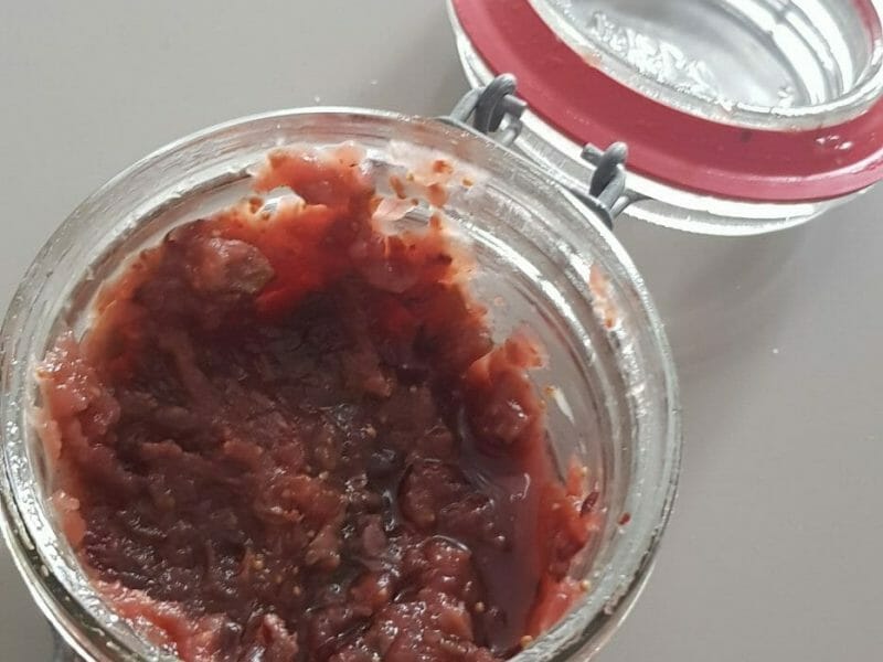 Cliquez pour zoomer ! Chutney d’oignons rouges et figues Thermomix par lae_bes