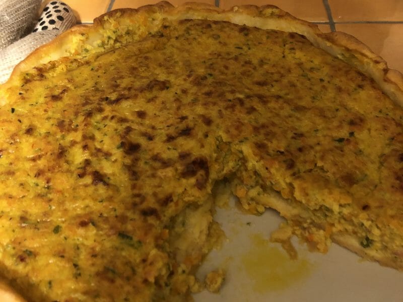 Cliquez pour zoomer ! Tarte courgettes et carottes Thermomix par mona_ldg