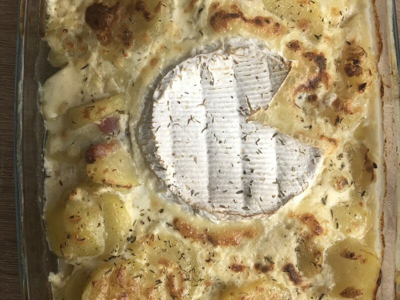 Cliquez pour zoomer ! Gratin de pommes de terre à la normande Thermomix par audrine