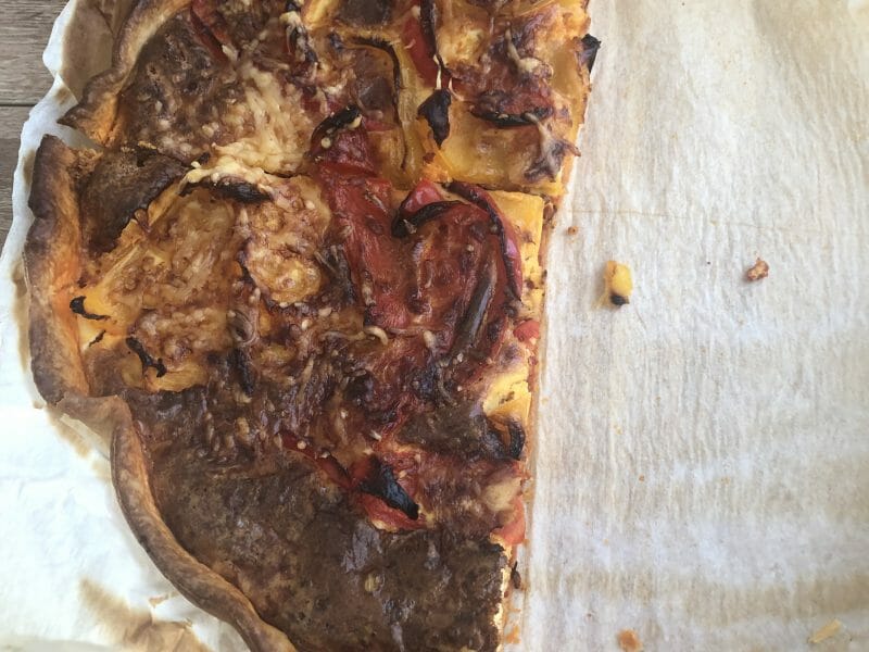 Cliquez pour zoomer ! Quiche poivrons et chorizo Thermomix par audrine