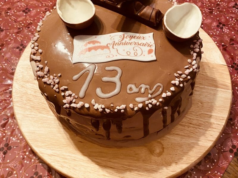 Cliquez pour zoomer ! Layer cake Kinder Bueno Thermomix par jessica_88