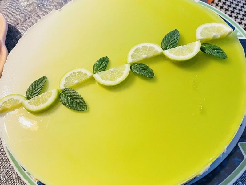 Cliquez pour zoomer ! Bavarois Mojito Thermomix par jessica_88