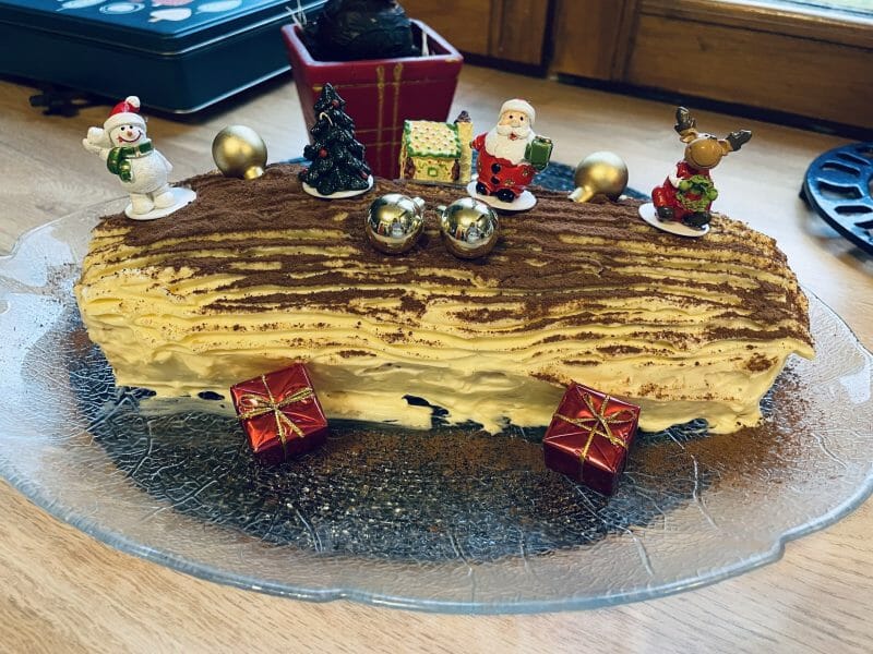 Cliquez pour zoomer ! Bûche Tiramisu Thermomix par jessica_88