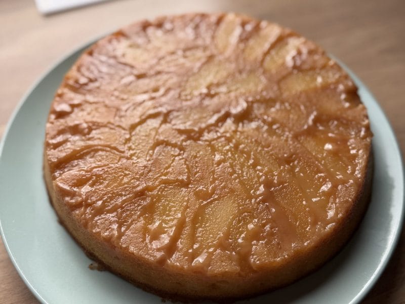 Cliquez pour zoomer ! Gâteau renversé aux pommes caramélisées Thermomix par jessica_88