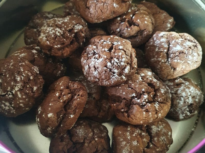 Cliquez pour zoomer ! Craquelés au chocolat Thermomix par florence_56