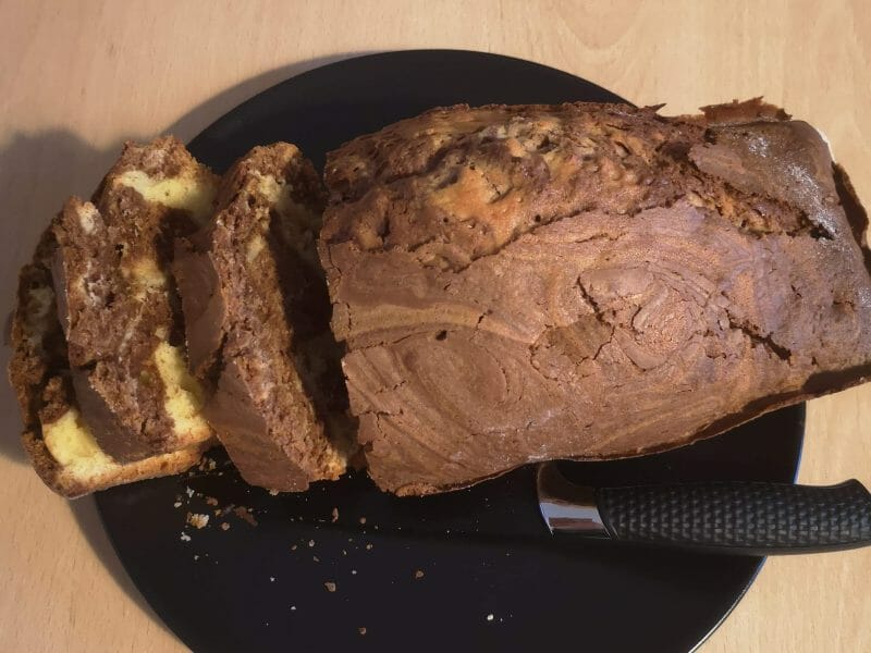 Cliquez pour zoomer ! Marbré au chocolat Thermomix par Aaliiz