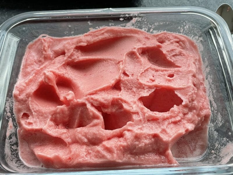 Cliquez pour zoomer ! Sorbet à la pastèque Thermomix par chipieduck