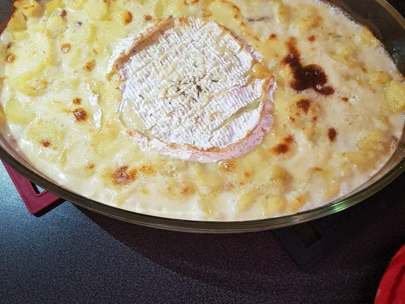 Cliquez pour zoomer ! Gratin de pommes de terre à la normande Thermomix par lexazz