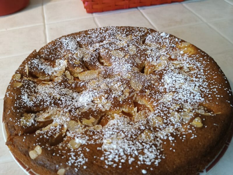 Cliquez pour zoomer ! Gâteau moelleux aux abricots Thermomix par alexandra13530
