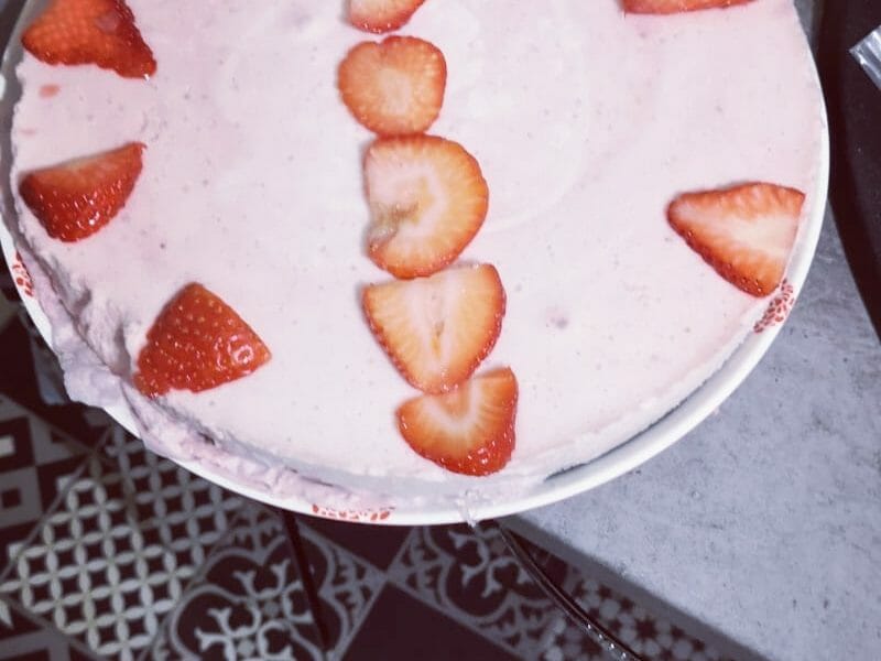 Cliquez pour zoomer ! Bavarois aux fraises Thermomix par mymakou92