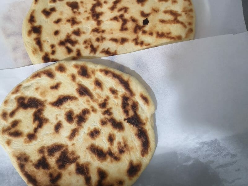 Cliquez pour zoomer ! Naans au fromage Thermomix par mymakou92