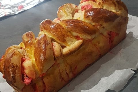 Cliquez pour zoomer ! Brioche aux pralines roses Thermomix par aure_22