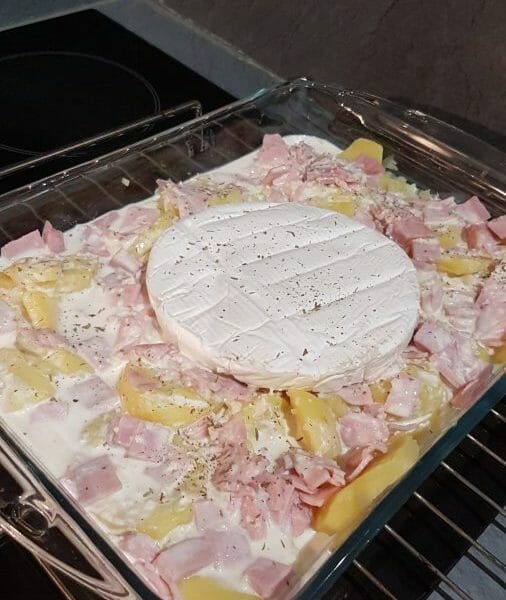 Cliquez pour zoomer ! Gratin de pommes de terre à la normande Thermomix par Missunivers135