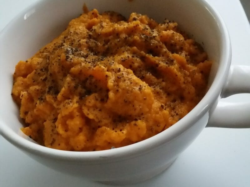 Cliquez pour zoomer ! Purée de patates douces Thermomix par Pescadorette