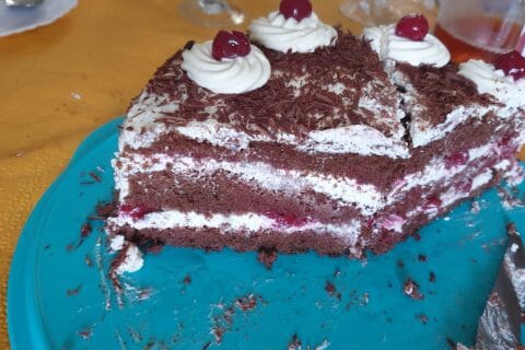 Buche Foret Noire Au Thermomix Cookomix Buche Foret Noire Au Thermomix Cookomix