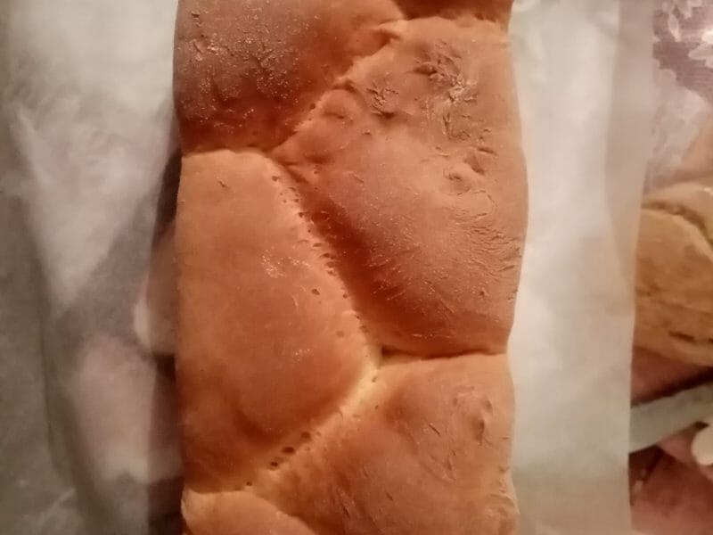 Cliquez pour zoomer ! Brioche sans beurre, sans oeufs Thermomix par nathalie_167