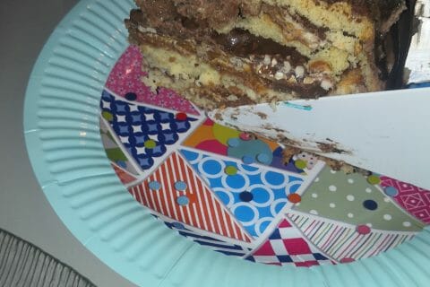 Cliquez pour zoomer ! Layer cake Kinder Bueno Thermomix par biancaraluca
