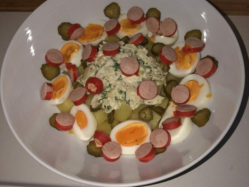 Cliquez pour zoomer ! Salade strasbourgeoise Thermomix par marjorie_3873