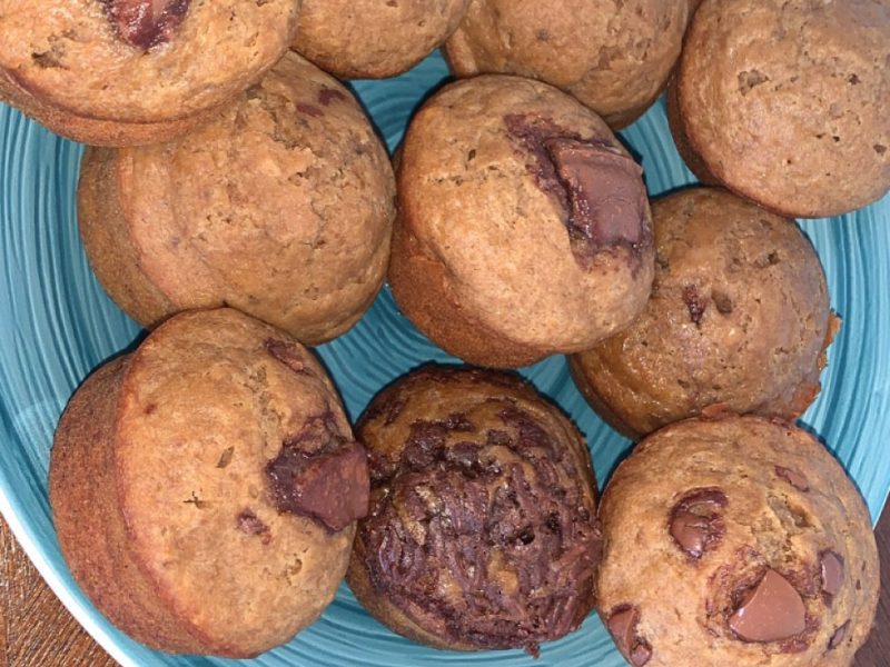 Cliquez pour zoomer ! Muffins à la banane Thermomix par ouley