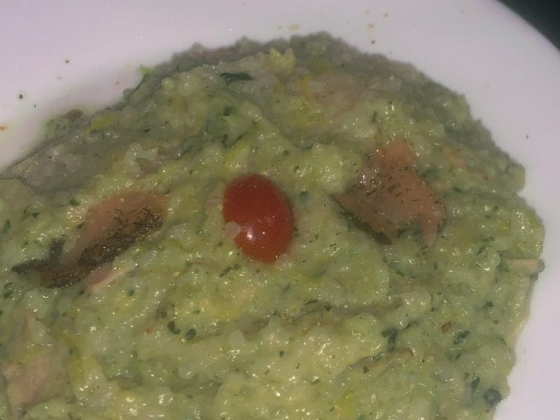 Cliquez pour zoomer ! Risotto poireaux et lardons Thermomix par ouley