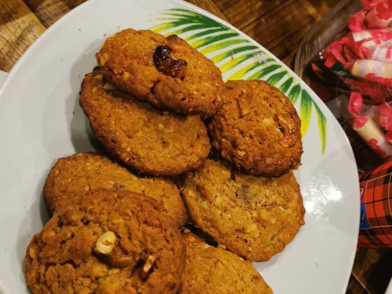 Cliquez pour zoomer ! Cookies amandes et noix Thermomix par ouley