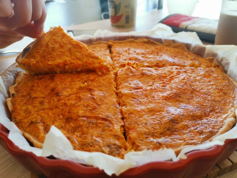 Cliquez pour zoomer ! Tarte à la carotte Thermomix par emmelinebec