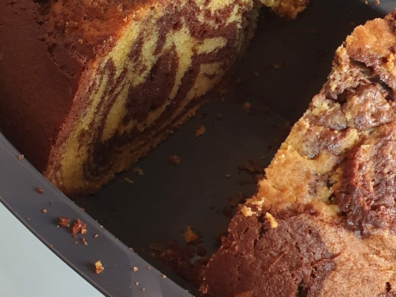 Cliquez pour zoomer ! Marbré au chocolat Thermomix par melyie