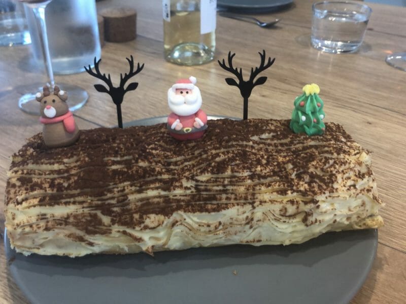 Cliquez pour zoomer ! Bûche Tiramisu Thermomix par Sophie64