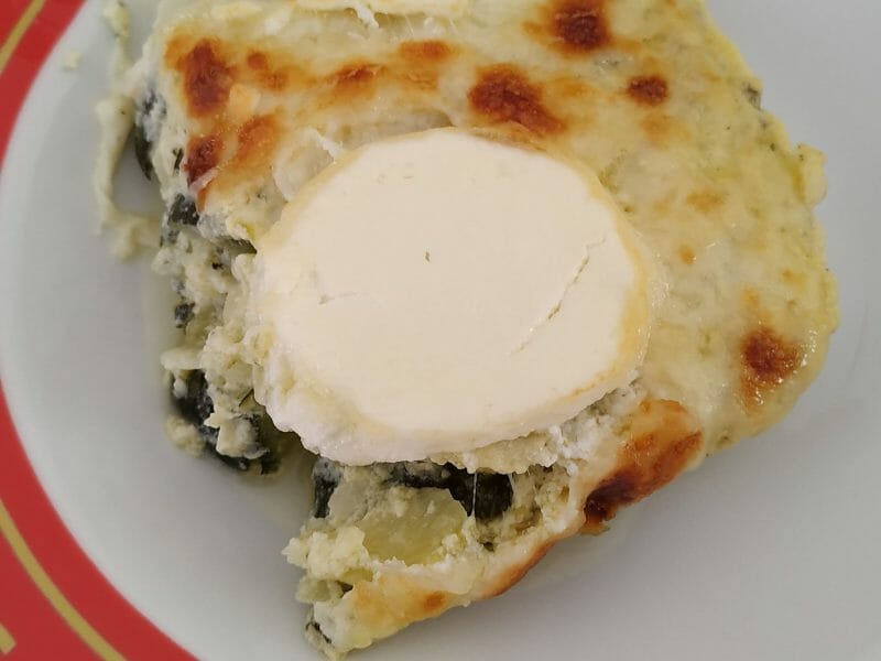 Cliquez pour zoomer ! Gratin de courgettes au chèvre Thermomix par pauline871619
