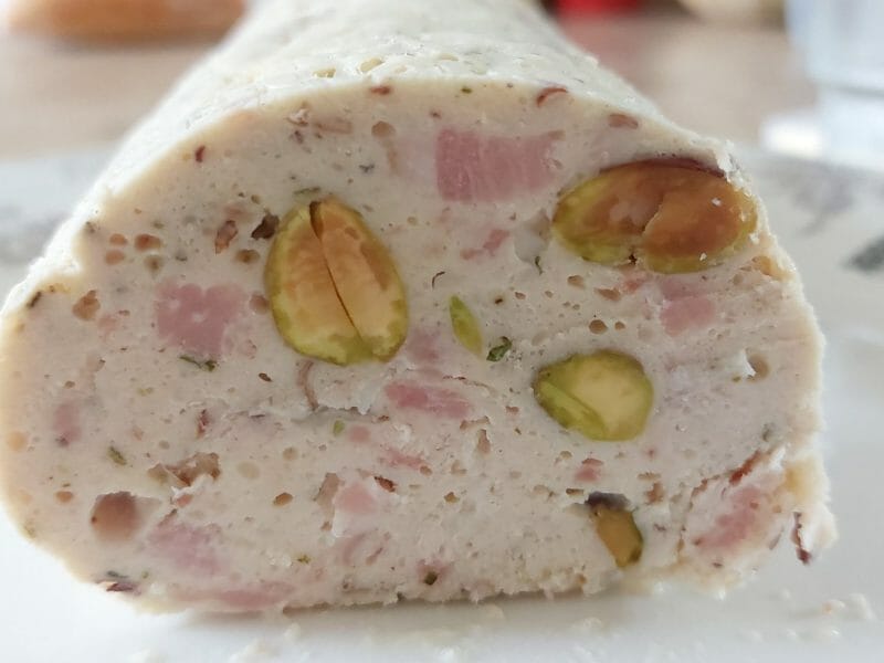 Cliquez pour zoomer ! Galantine de poulet aux pistaches Thermomix par tzigane