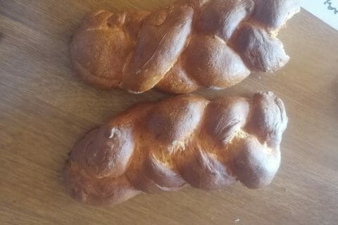 Cliquez pour zoomer ! Brioche tressée à la mie filante Thermomix par ophelie56320