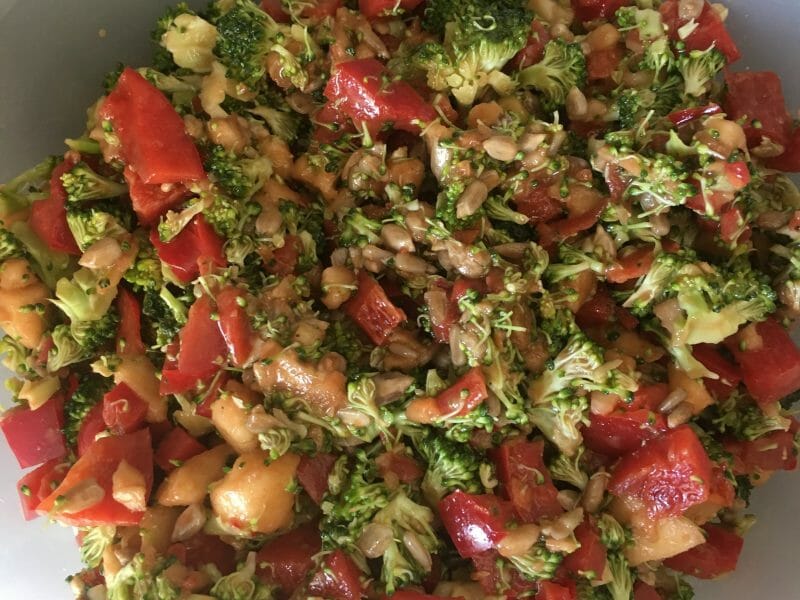 Cliquez pour zoomer ! Salade de brocolis Thermomix par ALEX 14