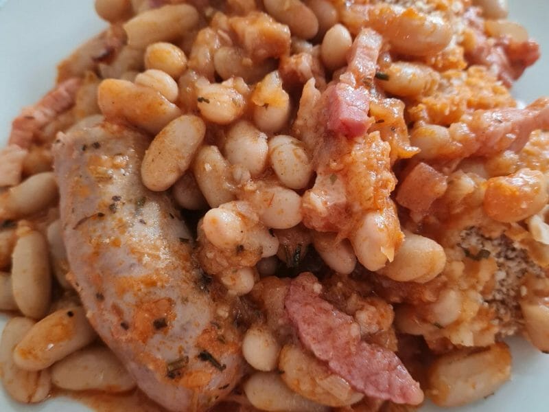 Cliquez pour zoomer ! Haricots blancs à la Toulousaine Thermomix par cato