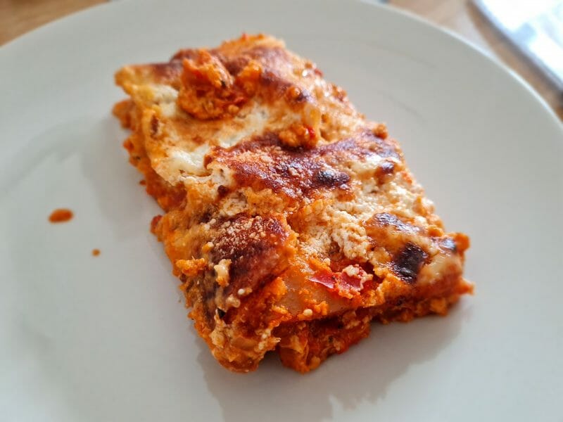 Cliquez pour zoomer ! Lasagnes au poulet et poivrons Thermomix par cato