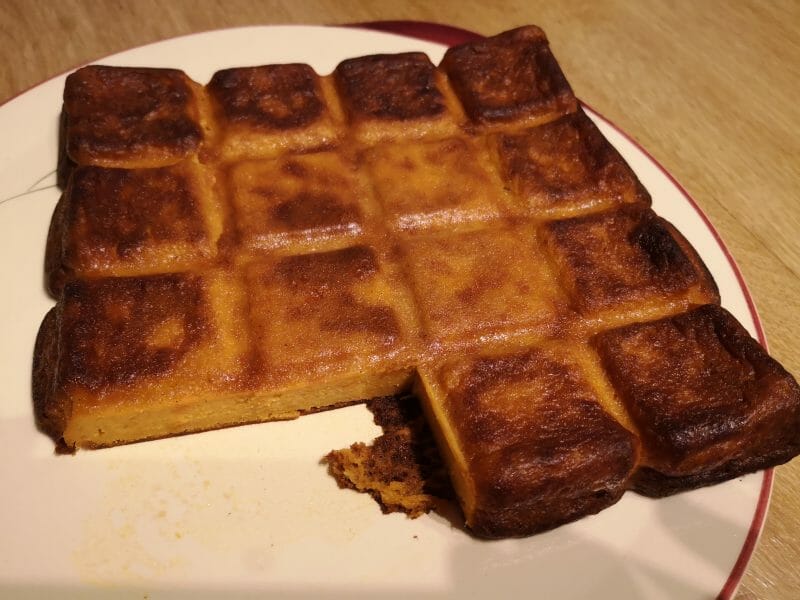 Cliquez pour zoomer ! Gâteau de patates douces Thermomix par cato