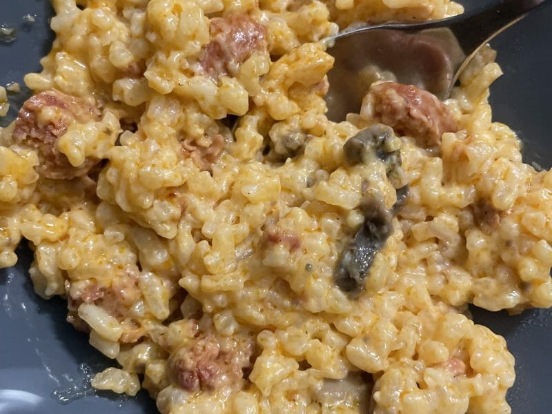 Cliquez pour zoomer ! Risotto au chorizo Thermomix par misha