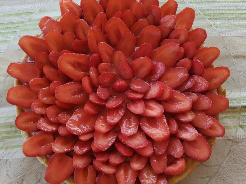 Cliquez pour zoomer ! Tarte aux fraises Thermomix par anais_136